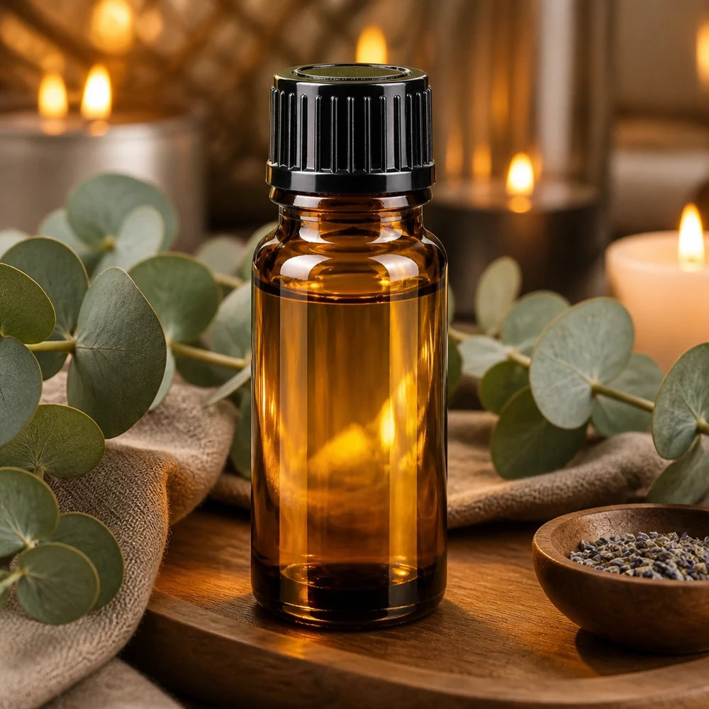 Lékárenská láhev hnědá 10ml kapací uzávěr 1mm černý standardní Hochwertige Braunglas Flasche 10ml STD schwarz für Aromatherapie und Öle
