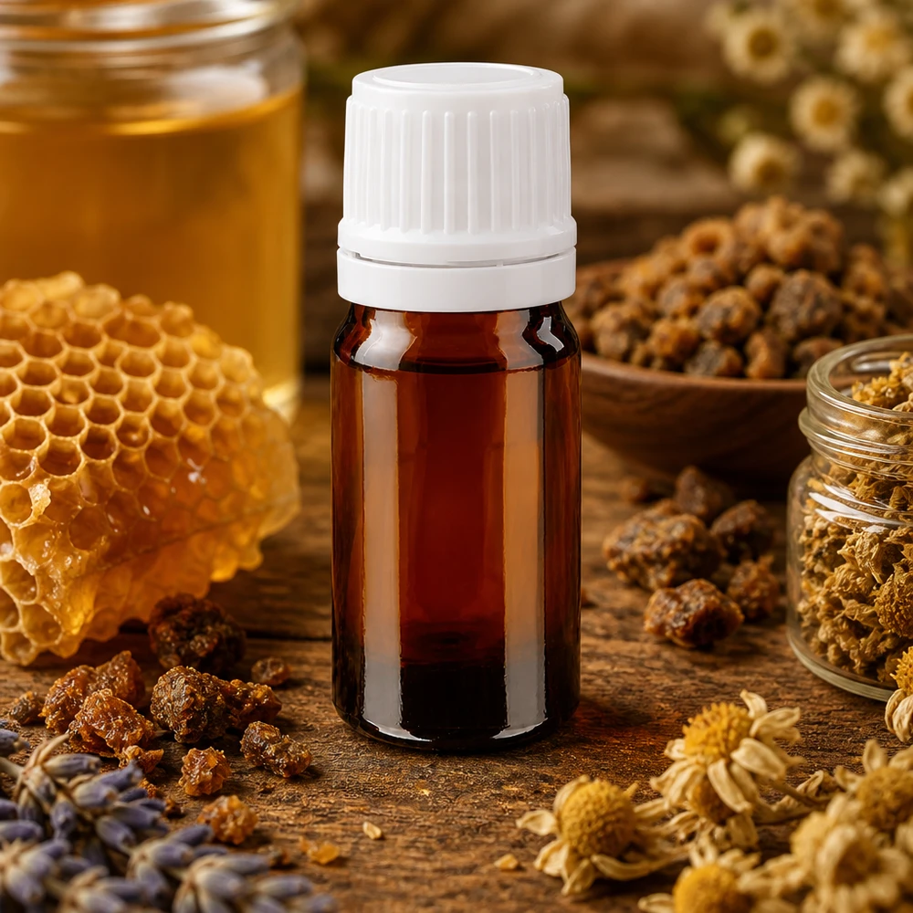 Lékárenská láhev hnědá 5ml se šroubovacím uzávěrem bílá s ochranným uzávěrem proti manipulaci. Medizinflasche 5ml braunes Schutzglas mit originalitätsgesichertem weißen Deckel für Kräuteröle