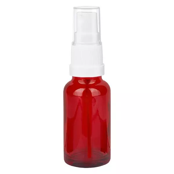 20ml lahvička s rozprašovačem s bílým uzávěrem RedLine UT18/20 UNiTWIST