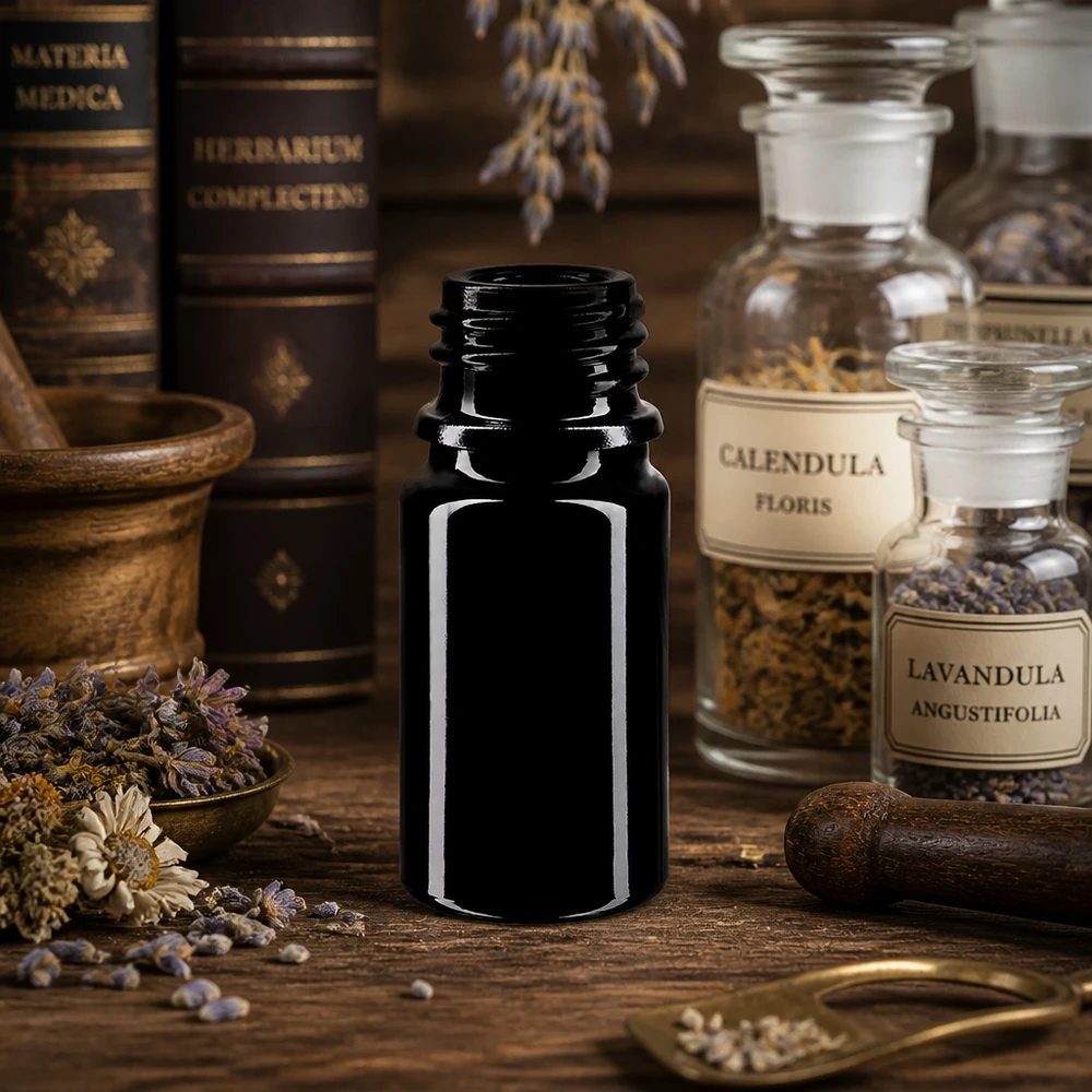 Violettglas Tropfflasche Orion 5ml - optimaler Schutz vor Lichteinwirkung und Oxidation