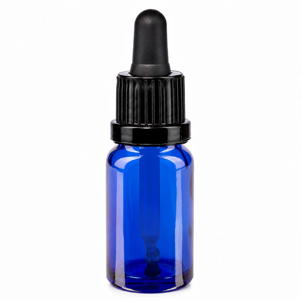 10ml pipetovací lahvička černá s uzávěrem odolným proti manipulaci BlueLine UT18/10