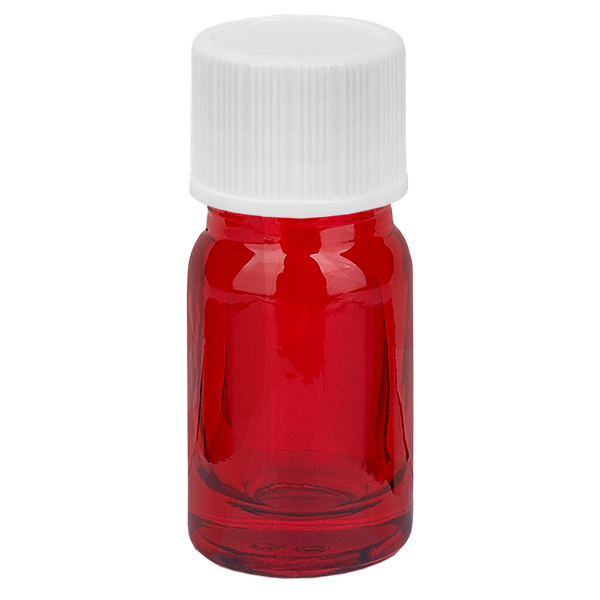 5ml láhev 11mm šroubovací uzávěr bílý standard RedLine UT18/5 5ml láhev 11mm šroubovací uzávěr bílý standard RedLine UT18/5