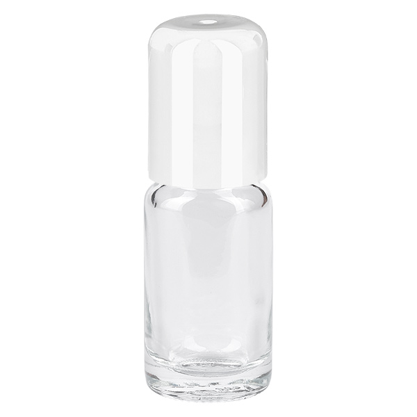 10ml roll-on lahvička bílá standardní uzávěr ClearLine UT18/10 10ml roll-on lahvička bílá standardní uzávěr ClearLine UT18/10