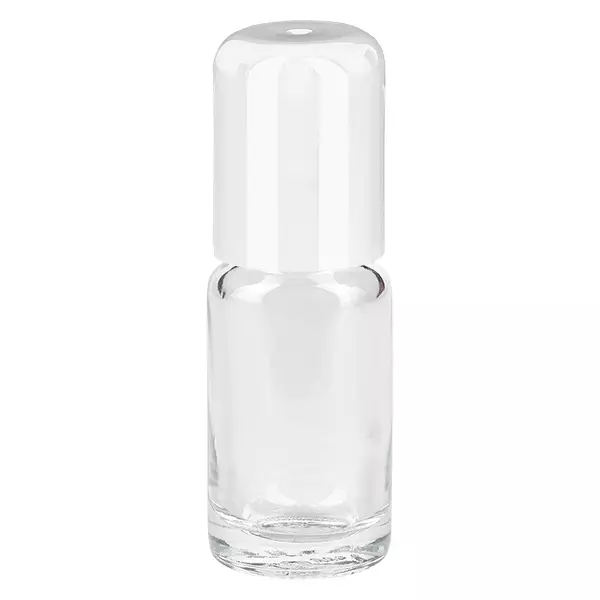 10ml roll-on lahvička bílá standardní uzávěr ClearLine UT18/10 10ml roll-on lahvička bílá standardní uzávěr ClearLine UT18/10