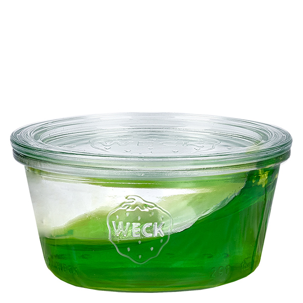 Sada 6 sklenic Weck tumblers 290 ml nízké, 1/5 l sklenice s víčkem. Sada 6 sklenic Weck tumblers 290 ml nízké, 1/5 l sklenice s víčkem.