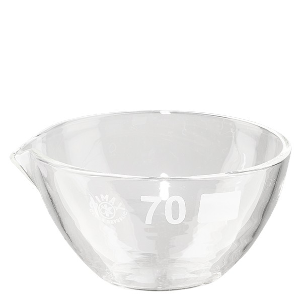 60ml odpa&#345;ovac&#237; miska s v&#253;levkou borosilik&#225;tov&#225; &#248;70mm