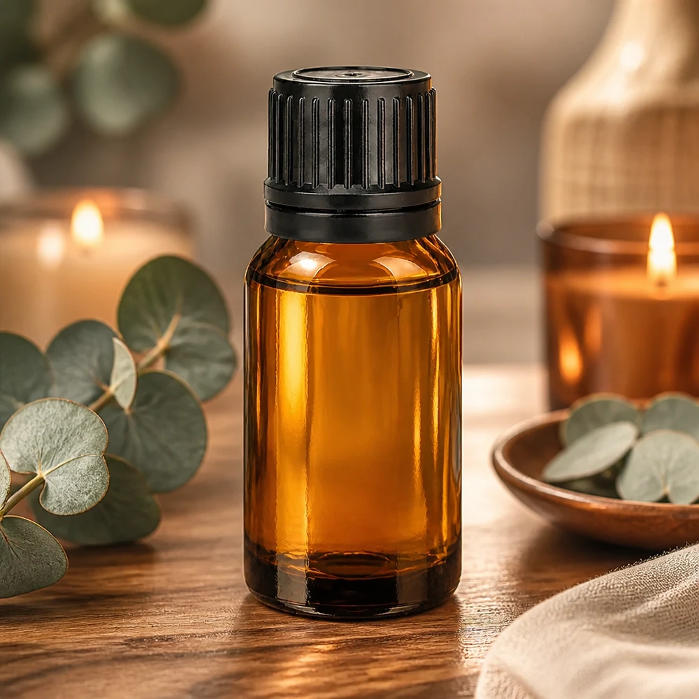 10ml lahvička 11mm šroubovací uzávěr černý tamper evident BrownLine UT18/10 Premium Glasfläschchen 10ml in Apothekerqualität mit UT18 Gewinde für sichere Produktlagerung