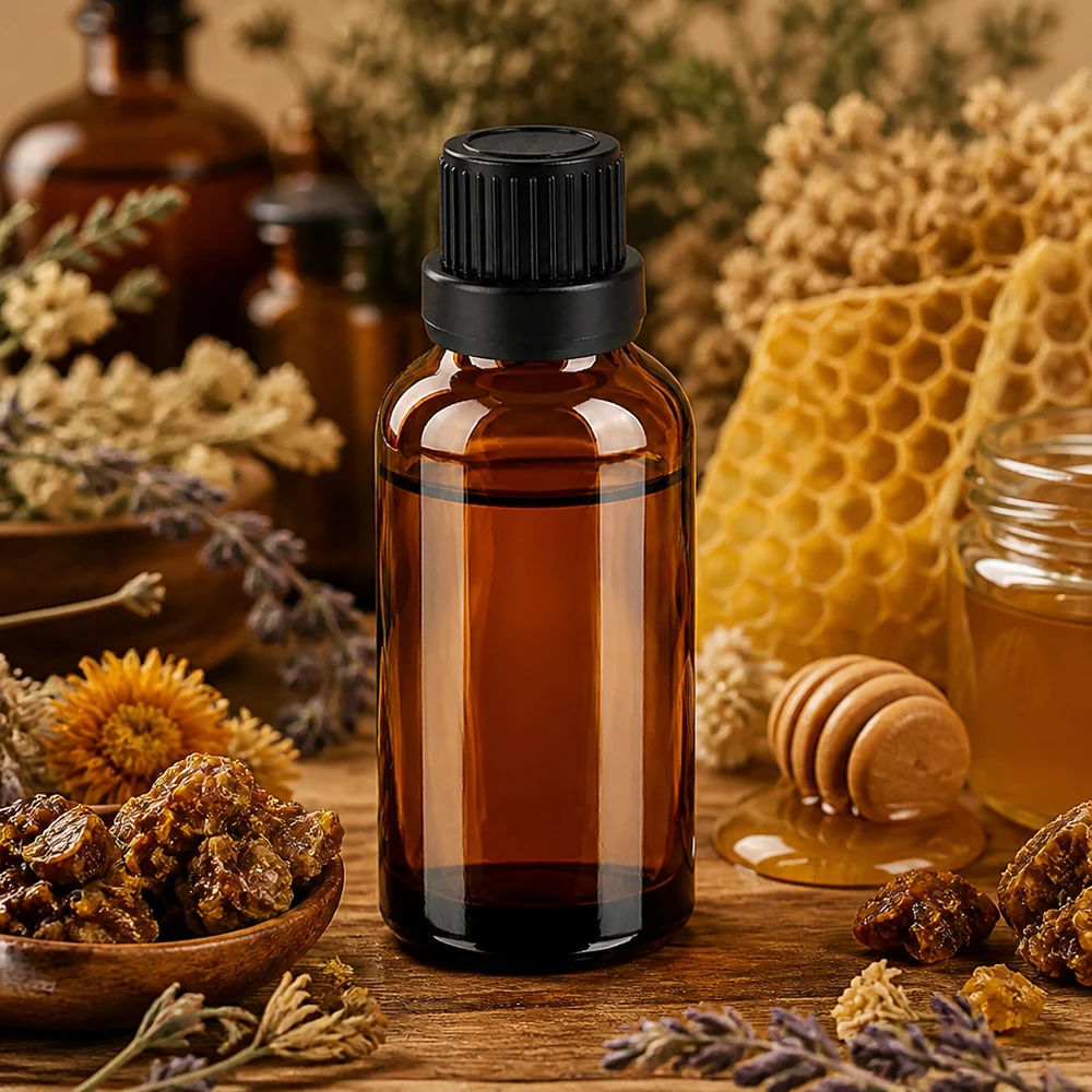 30ml láhev s 11mm šroubovacím uzávěrem černá s tamperemII BrownLine UT18/30 30ml Premium Glasflasche mit ergonomischem Design für einfache Handhabung und Anwendung