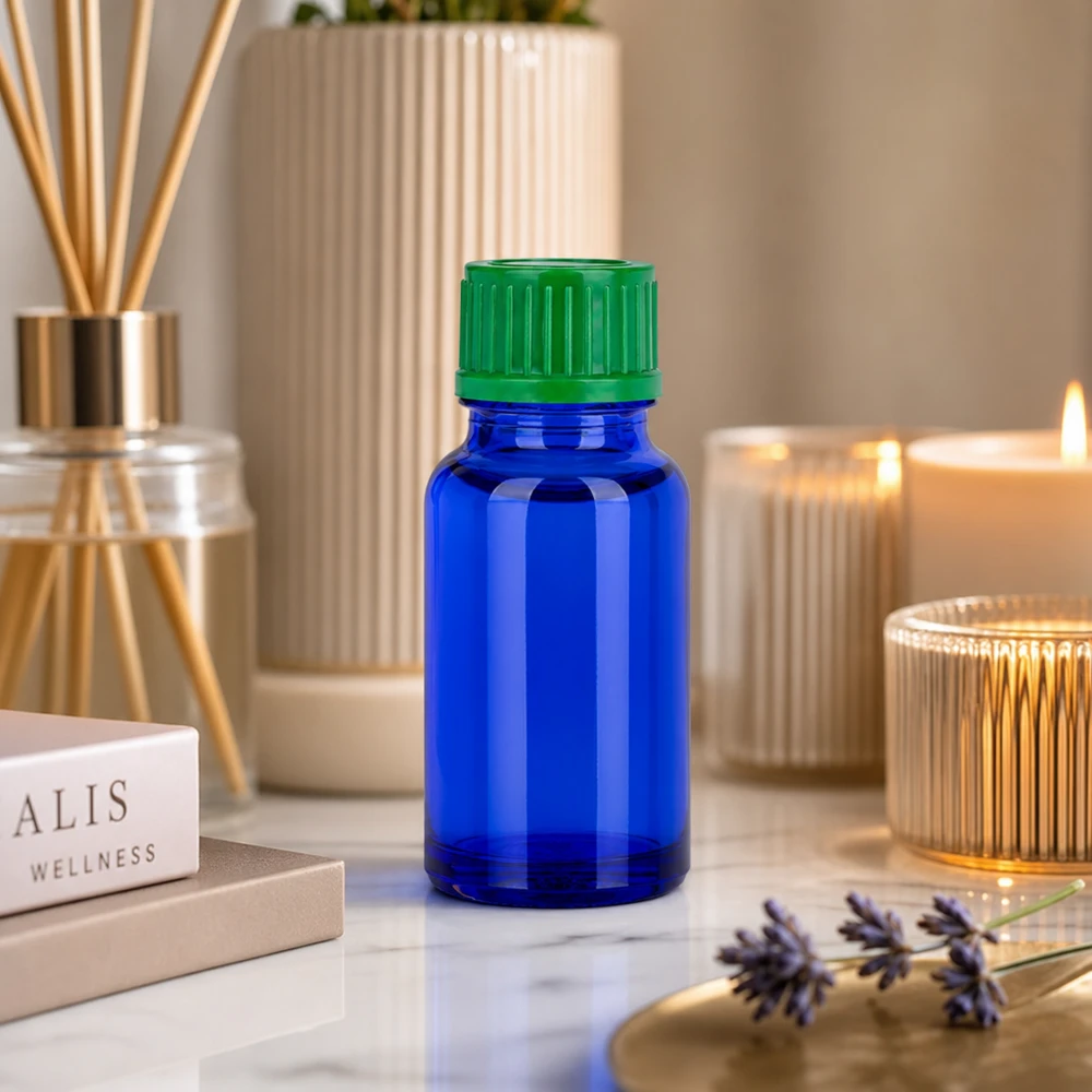 Präzise dosierbare 10ml Flasche 11mm SV grün STD BlueLine für Tropfanwendungen geeignet