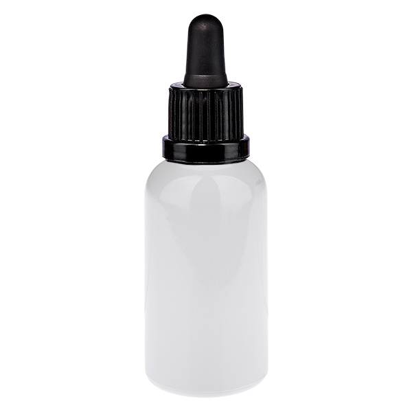 30ml lahvička s pipetou černá bezpečnostní uzávěr WhiteLine UT18/30 30ml lahvička s pipetou černá bezpečnostní uzávěr WhiteLine UT18/30