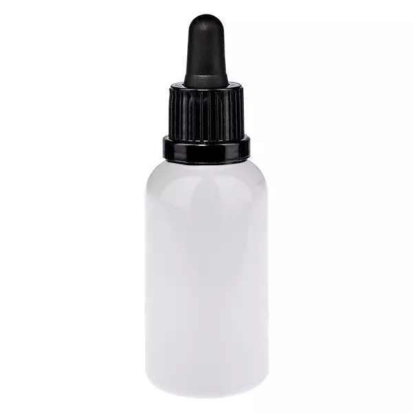 30ml lahvička s pipetou černá bezpečnostní uzávěr WhiteLine UT18/30 30ml lahvička s pipetou černá bezpečnostní uzávěr WhiteLine UT18/30