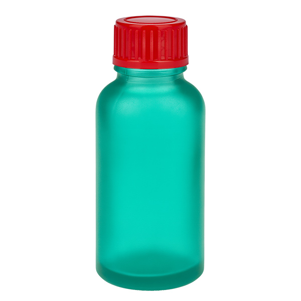 30ml lahvi&#269;ka 11mm &#353;roubovac&#237; uz&#225;v&#283;r &#269;erven&#225; Standard GreenLine UT18/30