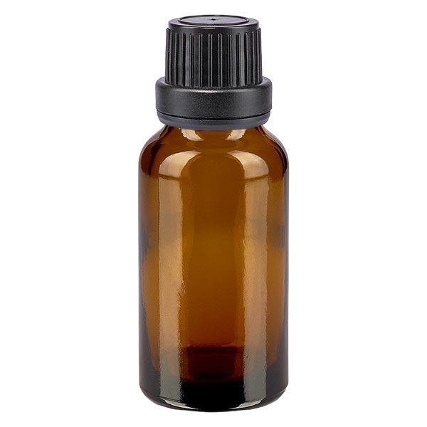 L&#233;k&#225;rensk&#225; l&#225;hev hn&#283;d&#225; 20ml kapac&#237; uz&#225;v&#283;r nal&#233;vac&#237; krou&#382;ek 2mm &#269;ern&#253; tamper evidentn&#237; uz&#225;v&#283;r.