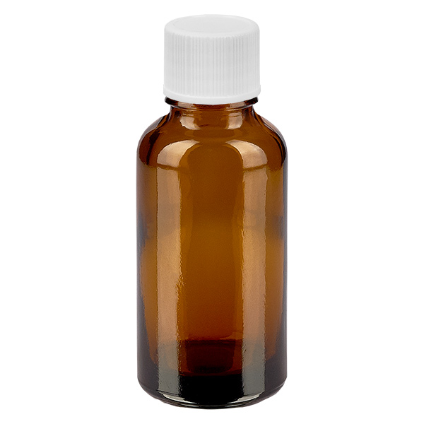 30ml l&#225;hev 11mm &#353;roubovac&#237; uz&#225;v&#283;r b&#237;l&#225; Standard BrownLine UT18/30