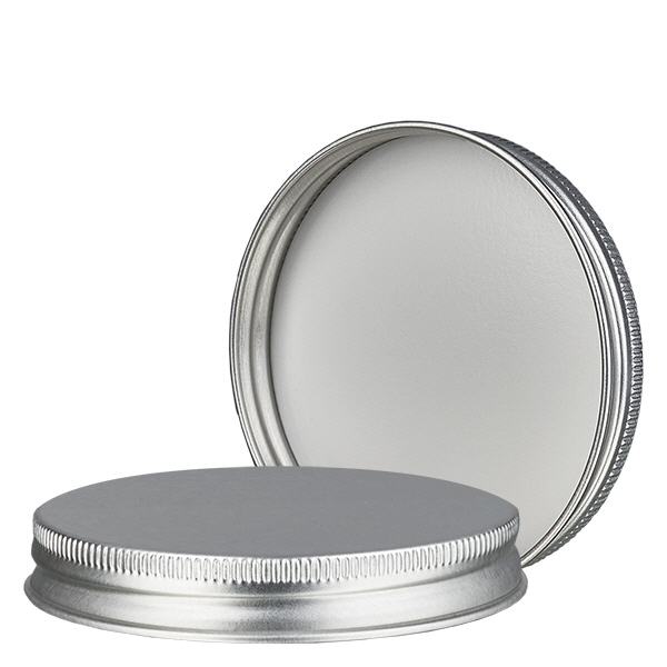 Kovové šroubovací víčko stříbrné, závit 63mm/R3 ApoGlas Kovové šroubovací víčko stříbrné, závit 63mm/R3 ApoGlas