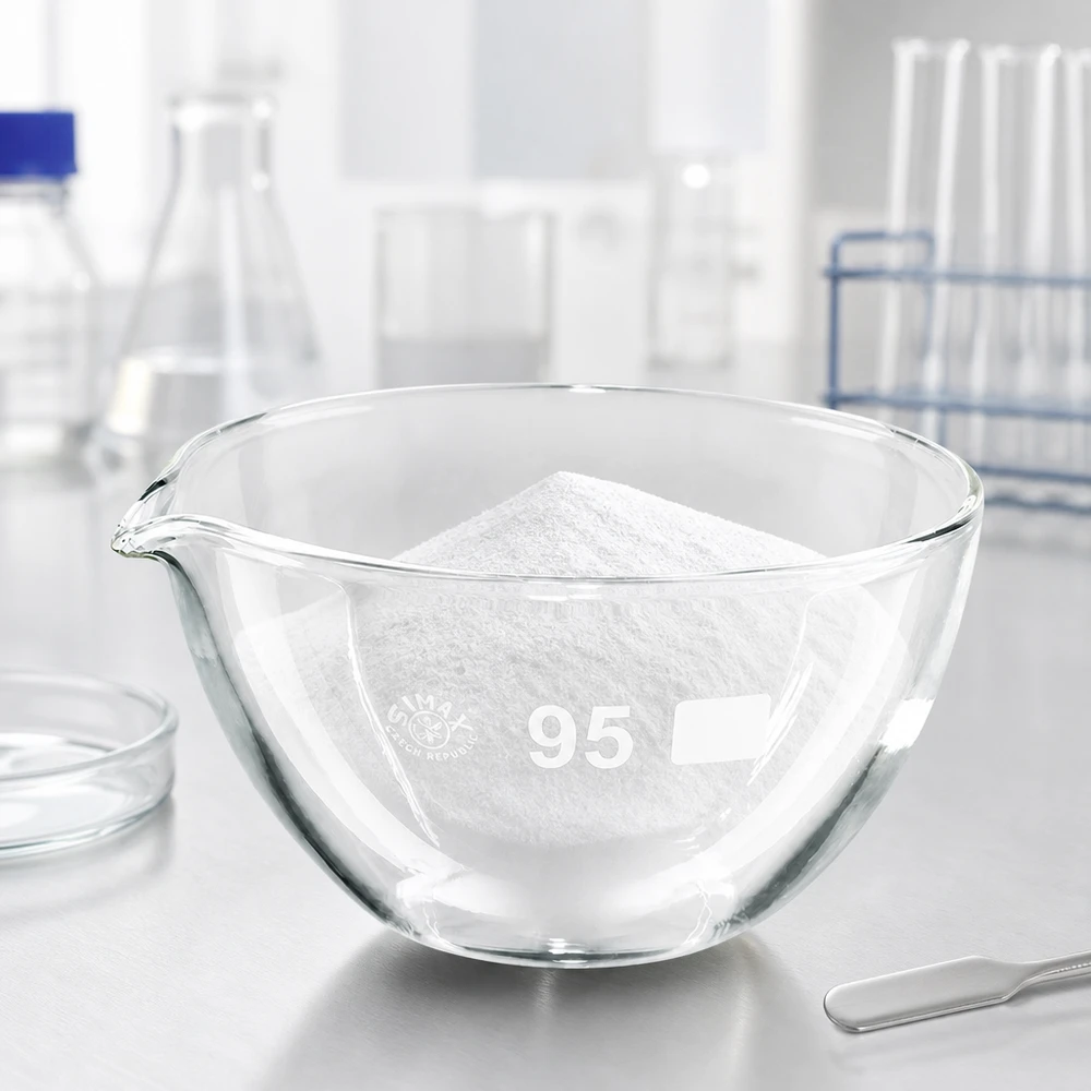 170ml odpařovací miska s borosilikátovou výlevkou ø95mm Kompakte Glasschale mit Ausguss 95mm ideal für chemische Analysen und Laborarbeiten