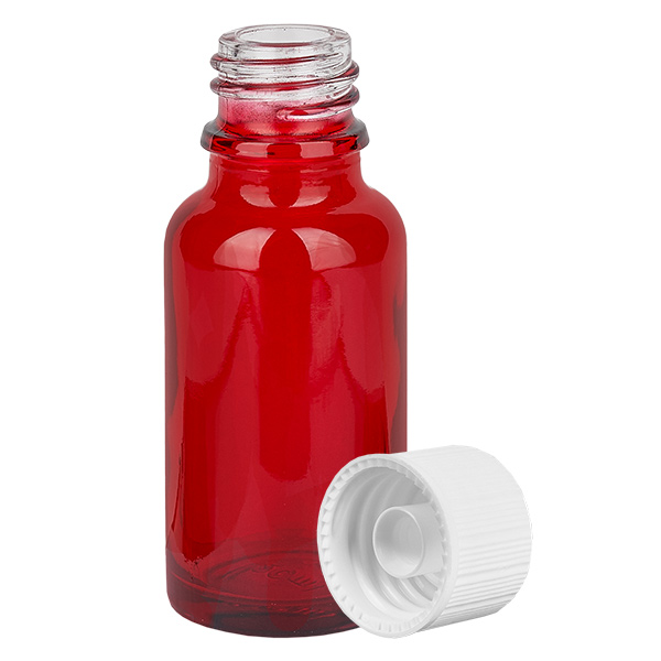 20ml láhev 11mm šroubovací uzávěr bílá Standard RedLine UT18/20 20ml láhev 11mm šroubovací uzávěr bílá Standard RedLine UT18/20