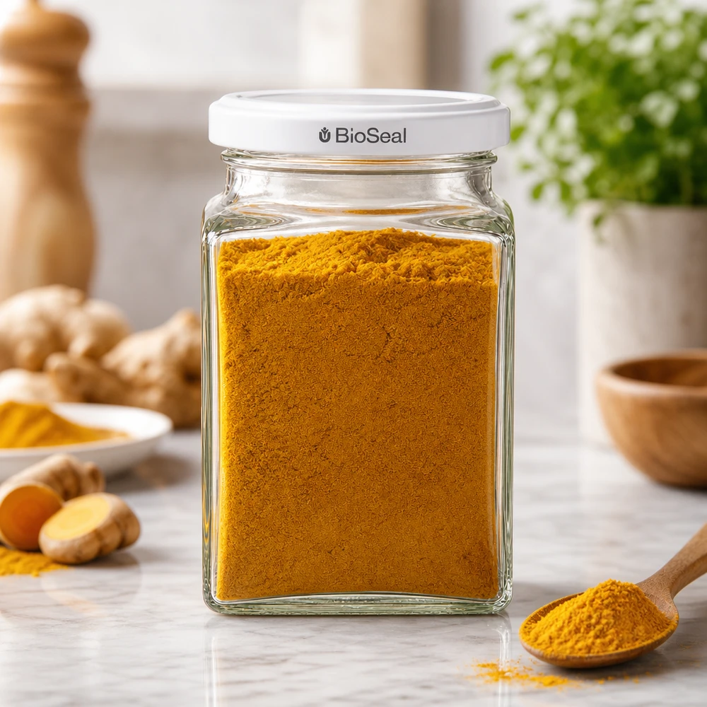 260ml tetra sklenice + víčko BioSeal bílé UNiTWIST