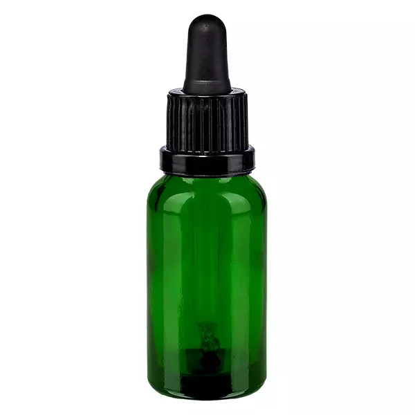 20ml pipetovací láhev černá s uzávěrem proti neoprávněné manipulaci GreenLine UT18/20