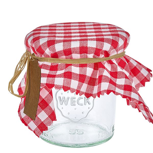 L&#225;tkov&#253; ubrousek na &#353;perky &#269;erven&#253; kostkovan&#253; 15cm &#269;tverec