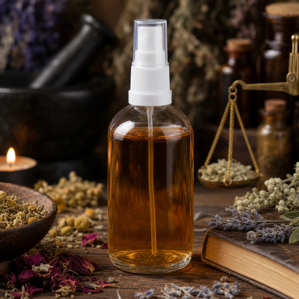 100ml lahvička s rozprašovačem bílá/průhledný standardní uzávěr ClearLine UT18/100 Sprühflasche aus Glas 100ml weiß befüllbar für Naturkosmetik ClearLine UT18