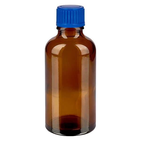 50ml l&#225;hev 11mm &#353;roubovac&#237; uz&#225;v&#283;r modr&#225; Standard BrownLine UT18/50