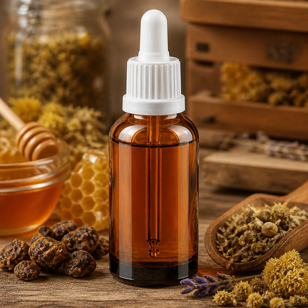 Handliche 30ml Braunglasflasche mit Tropfpipette optimal für Reise und unterwegs