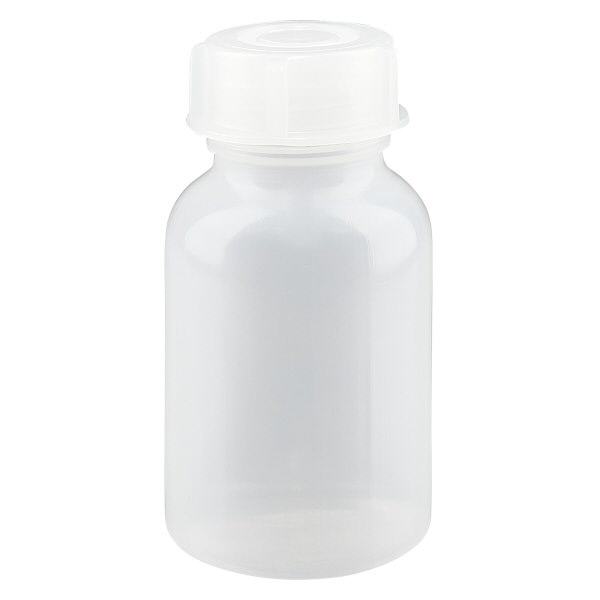 100ml laboratorn&#237; l&#225;hev se &#353;irok&#253;m hrdlem a &#353;roubovac&#237;m uz&#225;v&#283;rem