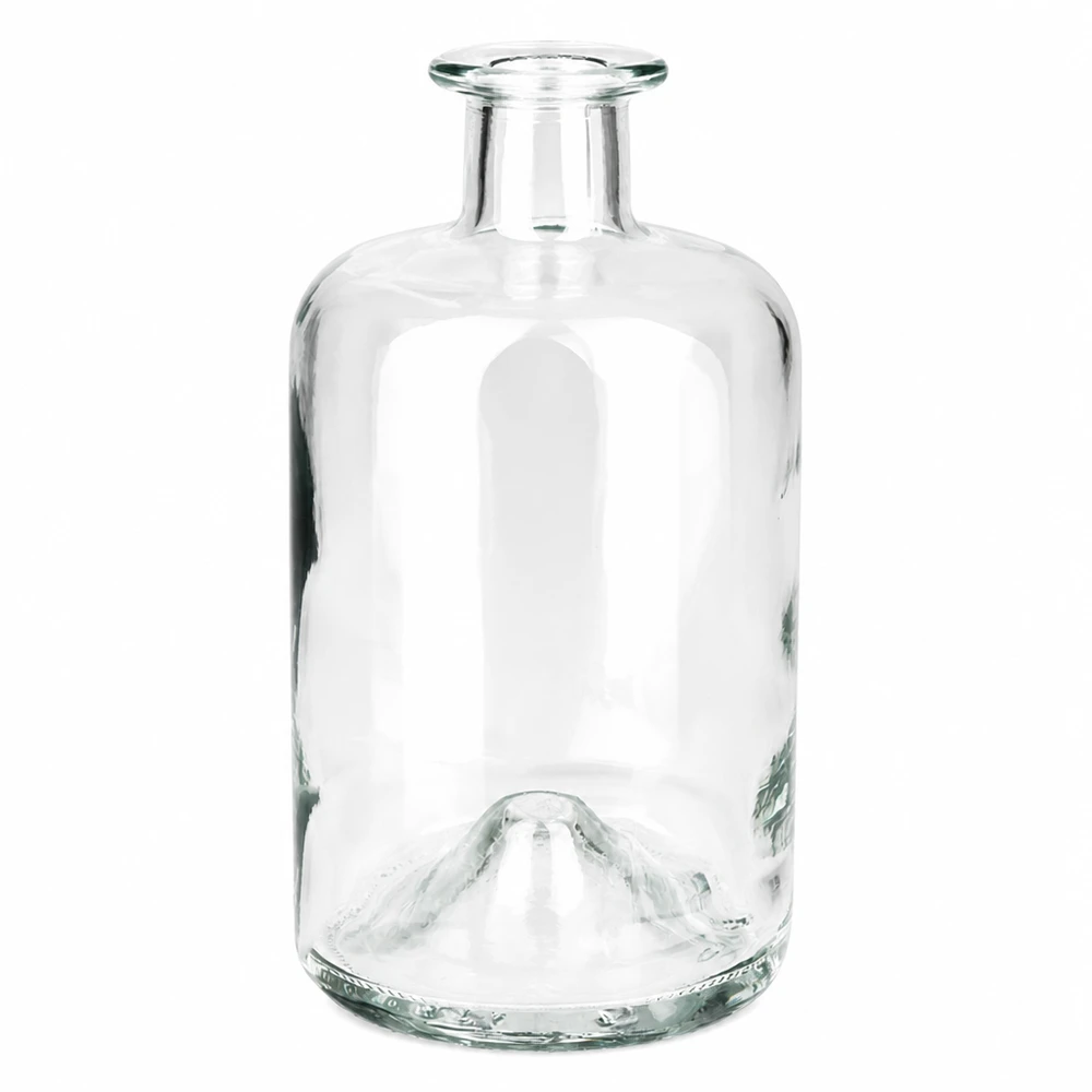 500ml Apothekenflasche "Classic" ohne Verschluss UNiTWIST® 500ml Glasflasche Sofia transparent ohne Verschluss UNiTWIST Apothekerflasche leer zum Befüllen
