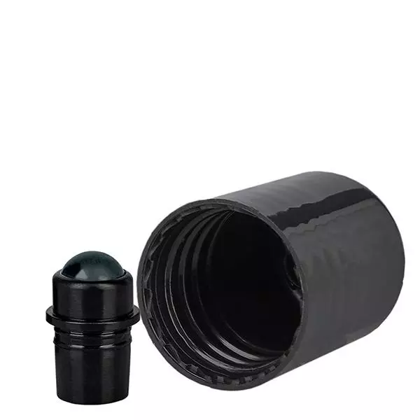 Roll-on uzávěr černý 18mm (UT18) Roll-on uzávěr černý 18mm (UT18)