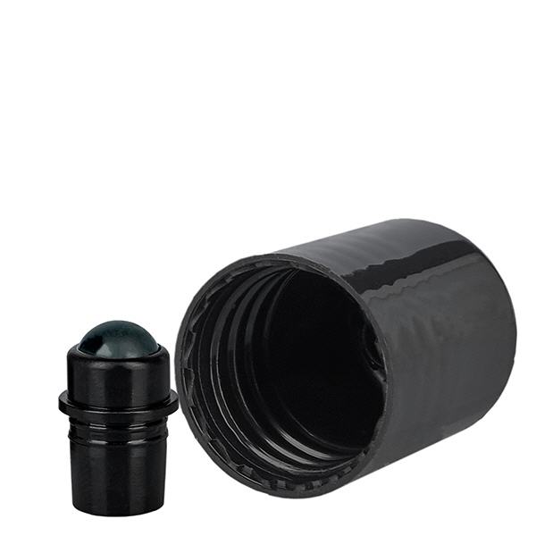 Roll-on uzávěr černý 18mm (UT18) Roll-on uzávěr černý 18mm (UT18)
