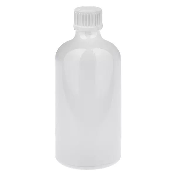 100 ml kapací láhev 0,9 mm bílý standardní uzávěr WhiteLine UT18/100 100 ml kapací láhev 0,9 mm bílý standardní uzávěr WhiteLine UT18/100