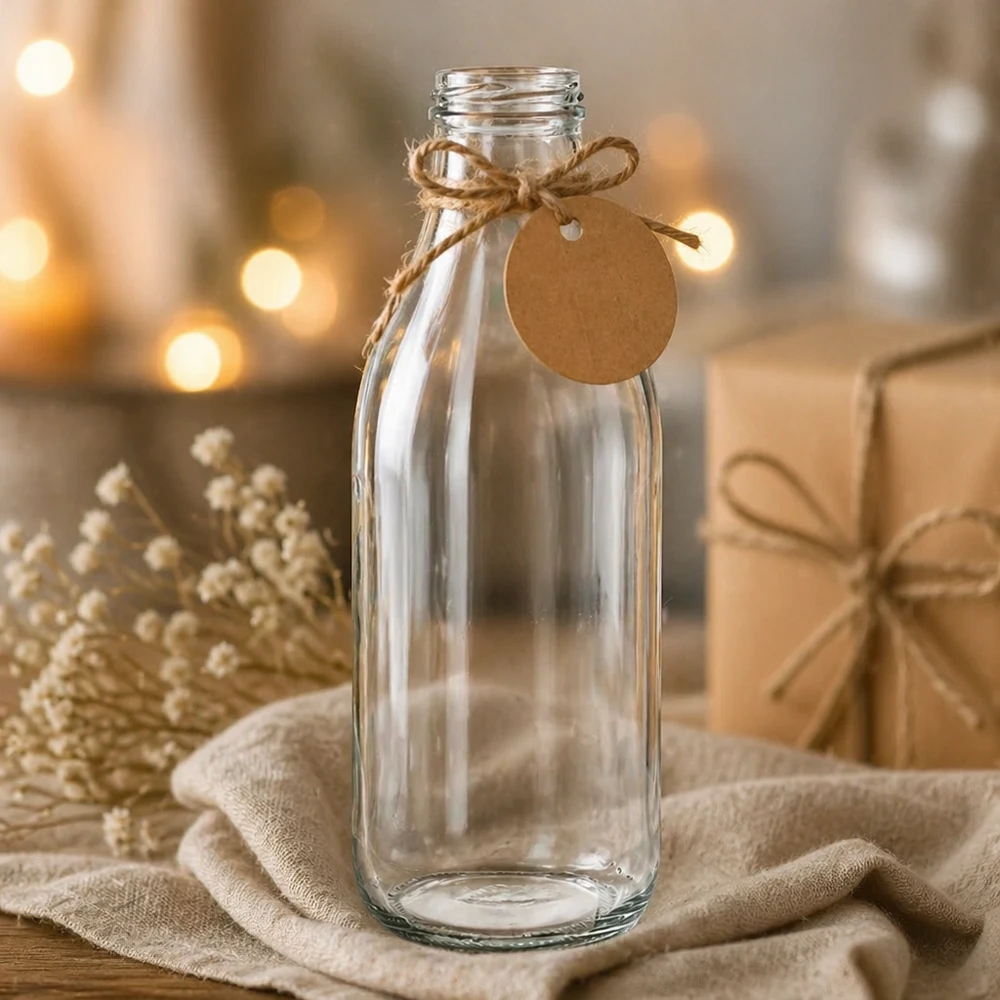 Skleněná láhev o objemu 1000 ml bez víčka (TO48) UNiTWIST