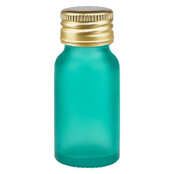 10ml lahvi&#269;ka 11mm &#353;roubovac&#237; uz&#225;v&#283;r Alu-Gold Standard GreenL. UT18/10