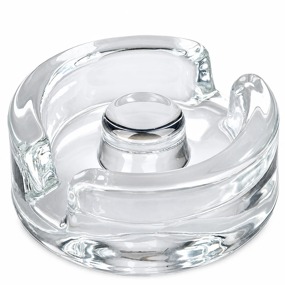 Zátěže na fermentační sklenice s rukojetí, sada 4 kusů UNiTWIST Einzelnes Fermentier-Glasgewicht UNiTWIST mit ergonomischem Griff aus klarem Glas für Einmachgläser