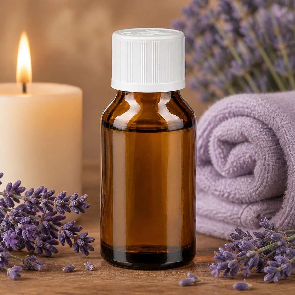 Lékárenská láhev hnědá 30ml kapátko bílý uzávěr odolný proti otevření dětmi standardní Zylindrische 30ml Braunglasflasche mit weißem KiSi-Verschluss für Naturkosmetik und Aromapflege
