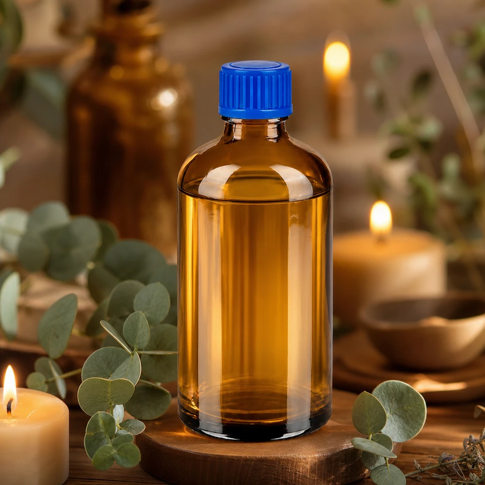 Vielseitige 100ml Glasflasche mit praktischem Format für Labor und Hausgebrauch