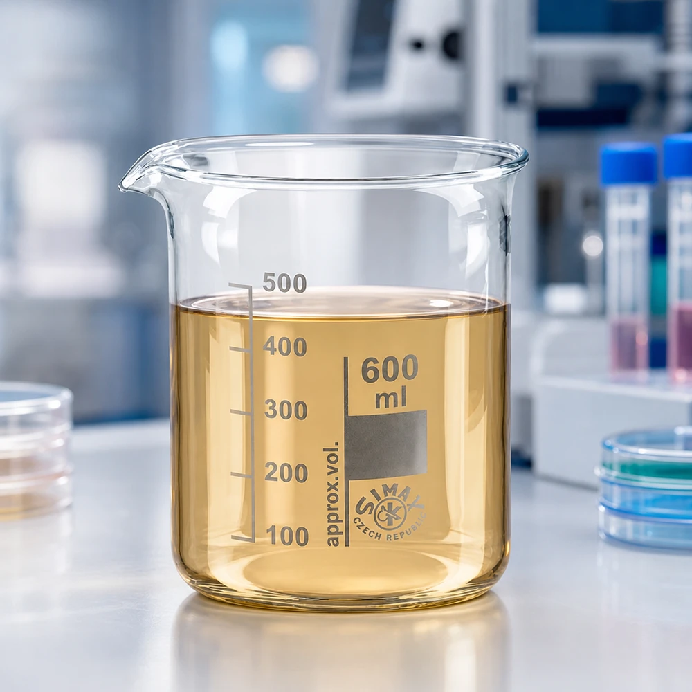 Kádinka 600 ml z borosilikátového skla, nízký tvar Universelles Becherglas 600ml niedrige Form aus chemikalienresistentem Borosilikatglas