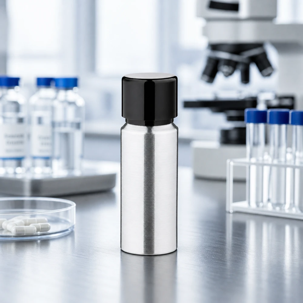 Vielseitige 20ml Aluminiumflasche für chemische Substanzen und medizinische Anwendungen