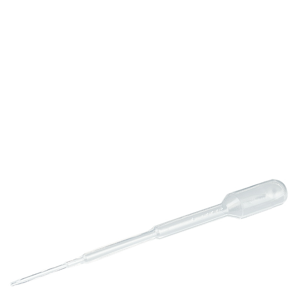 Přenosová pipeta o objemu 1 ml (104x10 mm) bez stupnice. Přenosová pipeta o objemu 1 ml (104x10 mm) bez stupnice.