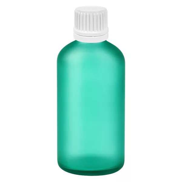 100ml lahvička s kapátkem 0,7mm bílá s tamper-evidentním uzávěrem GreenLine UT18/100 100ml lahvička s kapátkem 0,7mm bílá s tamper-evidentním uzávěrem GreenLine UT18/100
