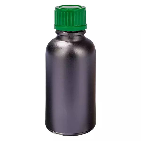 30ml láhev 11mm šroubovací uzávěr zelený standard BlackLine UT18/30