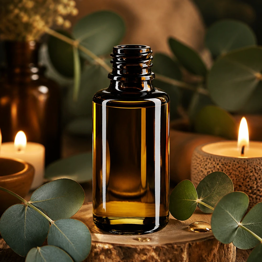 Lahvička z fialového skla 30ml DIN 18 (Mironglas) Miron Tropfflasche Orion 30ml für professionelle Aufbewahrung von Naturkosmetik