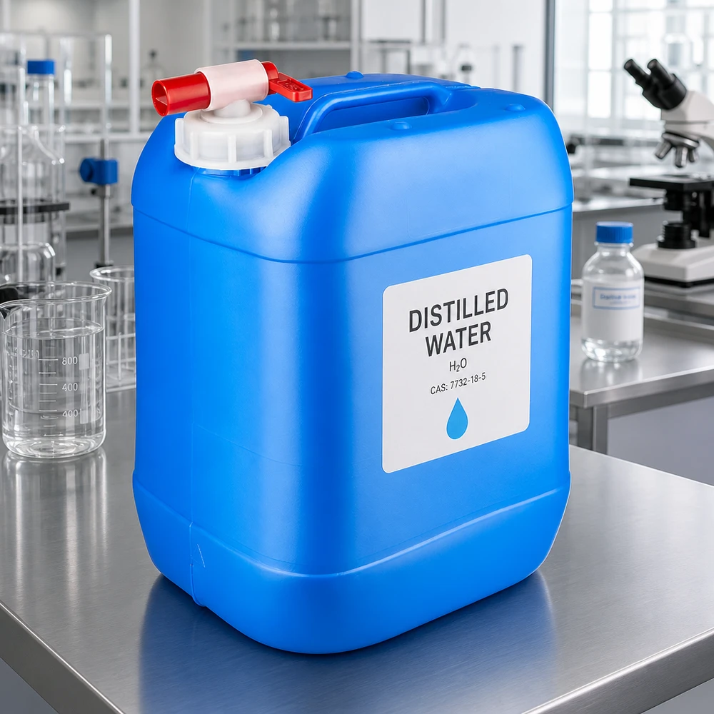 Kanystr 20 litrů modrý s vypouštěcím kohoutem Blauer HDPE Kanister 20 Liter mit integriertem Zapfhahn zur einfachen Entnahme von Flüssigkeiten