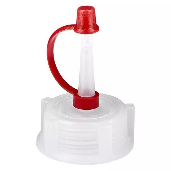 Kapací uzávěr pro laboratorní lahve s úzkým hrdlem 250 a 500ml