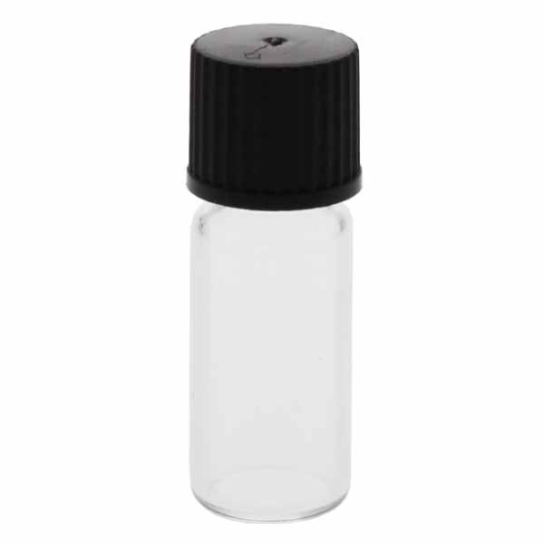 Lahvičky se závitem čiré 1,5 - 2 ml, 11,6 x 32 mm včetně víčka. Lahvičky se závitem čiré 1,5 - 2 ml, 11,6 x 32 mm včetně víčka.