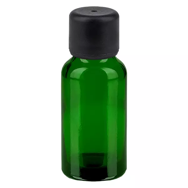 20ml láhev 6mm šroubovací uzávěr černá Standard GreenLine UT18/20