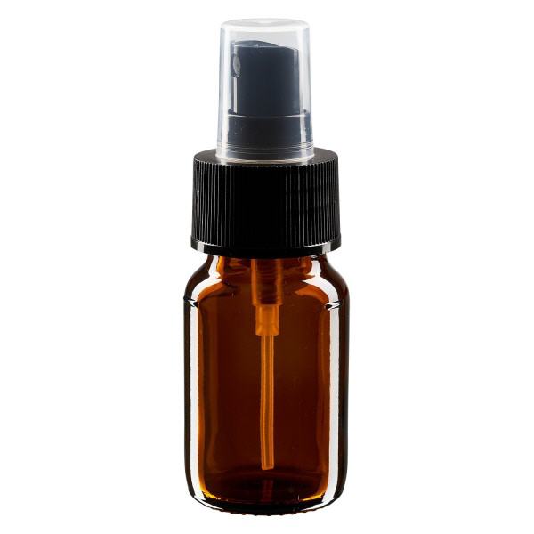 30ml lahvi&#269;ka na l&#233;ky hn&#283;d&#225;, s pumpi&#269;kov&#253;m rozpra&#353;ova&#269;em &#269;ern&#225; ApoGlasa