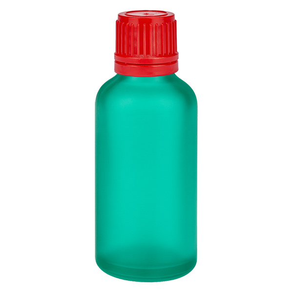 50ml láhev 11mm šroubovací uzávěr červený tamper-evidentní uzávěr GreenLine UT18/50 50ml láhev 11mm šroubovací uzávěr červený tamper-evidentní uzávěr GreenLine UT18/50