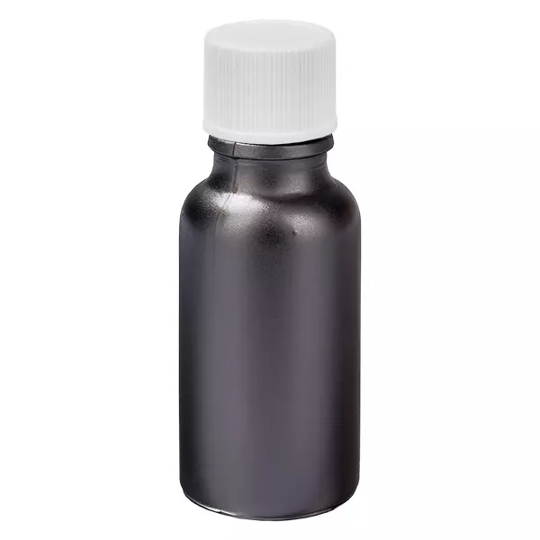 20ml láhev 11mm šroubovací uzávěr bílý standard BlackLine UT18/20 20ml láhev 11mm šroubovací uzávěr bílý standard BlackLine UT18/20